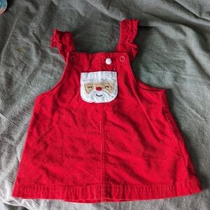 Carter's Red Santa Pocket Dress
